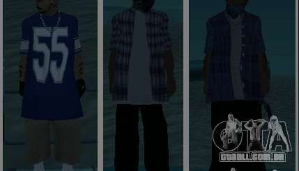 Peles de los Surenos 13 para GTA San Andreas