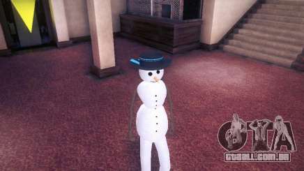 Boneco de neve para GTA San Andreas