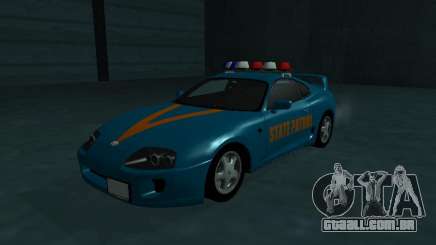 Toyota Supra California State Patrol para GTA San Andreas