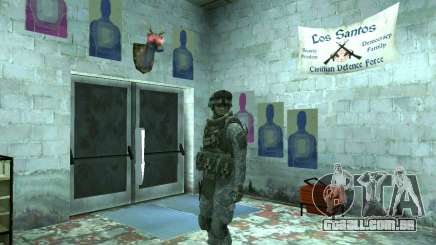 Soldado de infantaria pele CoD MW 2 para GTA San Andreas