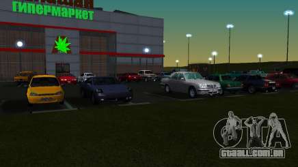 Carros no estacionamento em Anašana para GTA San Andreas