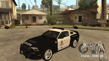 Shelby GT500 2010 Police para GTA San Andreas
