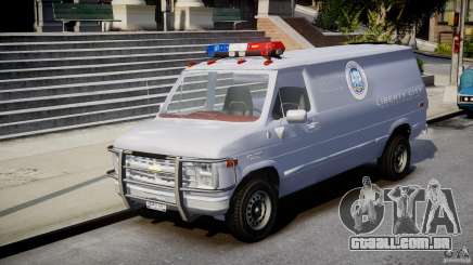 Chevrolet G20 Police Van [ELS] para GTA 4