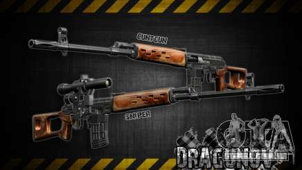 Dragunov sniper rifle v 2.0 para GTA San Andreas