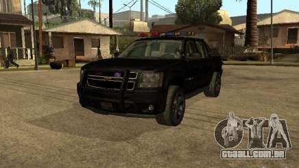 Chevrolet Avalanche Police para GTA San Andreas