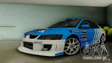 Mitsubishi Lancer Evolution 8 Tuneable para GTA San Andreas