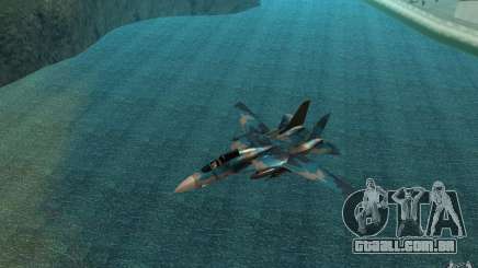 F-14 Tomcat Blue Camo Skin para GTA San Andreas