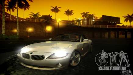 BMW Z4 prata para GTA San Andreas