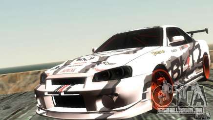 Nissan Skyline R34 Blitz para GTA San Andreas