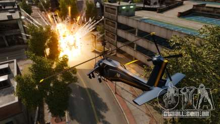 Um helicóptero com um RPG para GTA 4