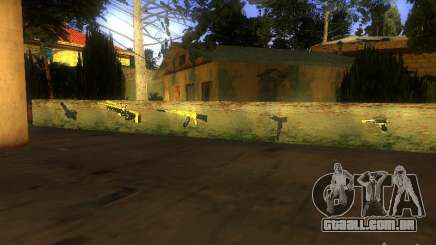 Armas na Grove Street para GTA San Andreas