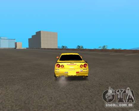 Nissan Skyline R34 Azusa Mera para GTA San Andreas