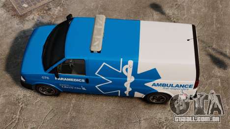 Ambulância LCEMS Speedo para GTA 4