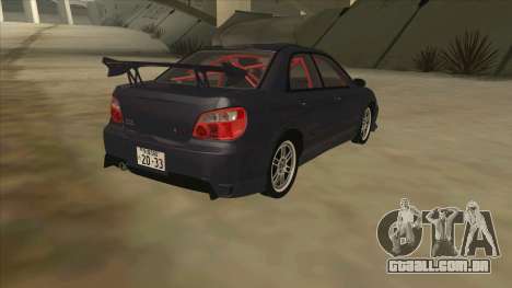 Subaru Impreza WRX STI Drift 2004 para GTA San Andreas