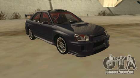 Subaru Impreza WRX STI Drift 2004 para GTA San Andreas