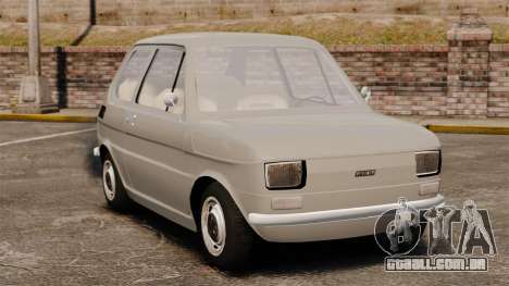 Fiat 126 v1.1 para GTA 4