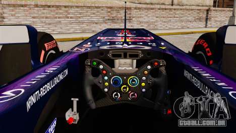 RB9 v6 carro, Red Bull para GTA 4