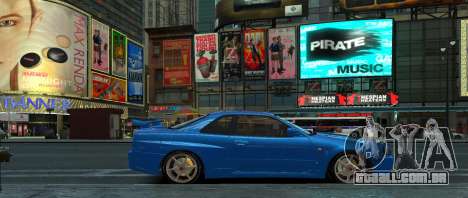 Nissan Skyline GTR-34 para GTA 4