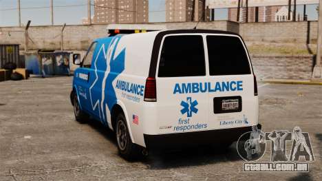 Ambulância LCEMS Speedo para GTA 4