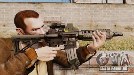 Carabina M4 CQC no estilo de Modern Warfare para GTA 4