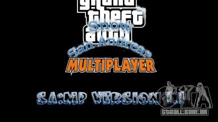 Snow San Andreas 2011 HQ - SA:MP 1.1 para GTA San Andreas