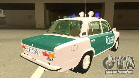 VAZ 21011 DDR police para GTA San Andreas