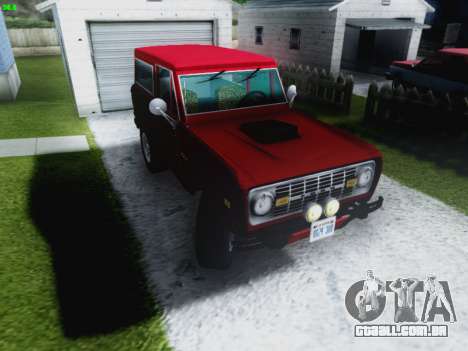 Ford Bronco 1966 para GTA San Andreas