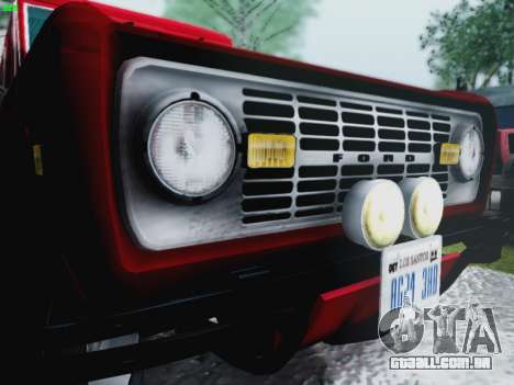 Ford Bronco 1966 para GTA San Andreas