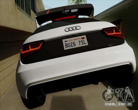 Audi A1 Clubsport Quattro para GTA San Andreas