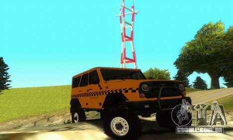 UAZ Hunter táxi para GTA San Andreas