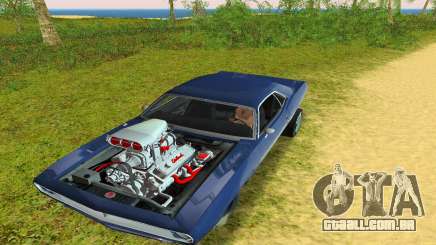Plymouth Barracuda Supercharger para GTA Vice City