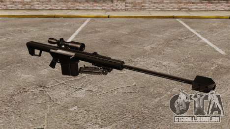 O Barrett M82 sniper rifle v2 para GTA 4