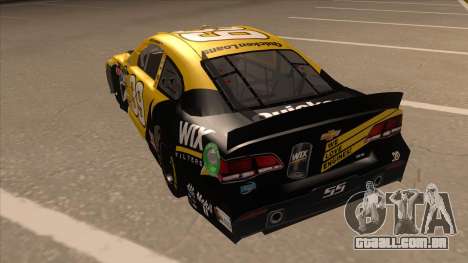 Chevrolet SS NASCAR No. 39  Wix Filters para GTA San Andreas