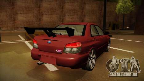 Subaru Impreza para GTA San Andreas