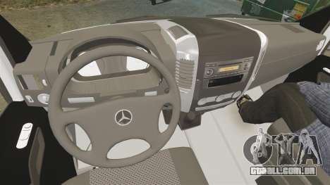 Mercedes-Benz Sprinter Spanish Television Van para GTA 4