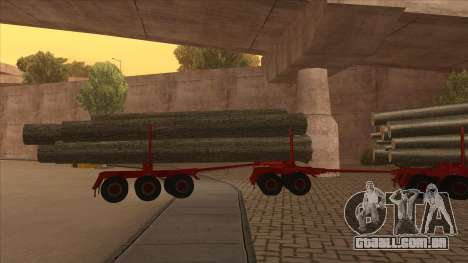 Parte média da madeira-reboque para H188 Hayes. para GTA San Andreas