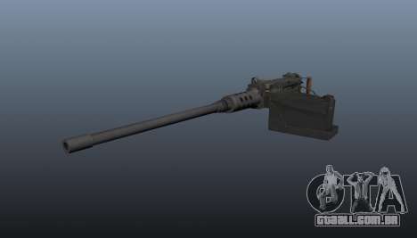 Maxim metralhadora Browning M2HB para GTA 4