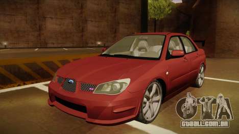 Subaru Impreza para GTA San Andreas