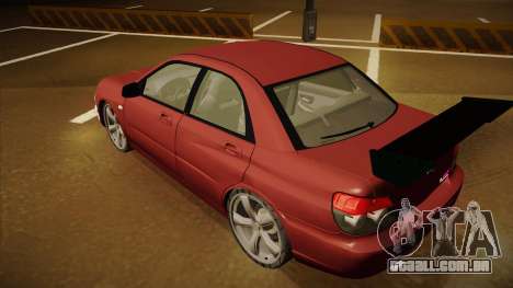 Subaru Impreza para GTA San Andreas