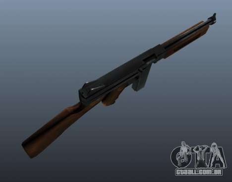 V1 de metralhadora M1a1 Thompson para GTA 4