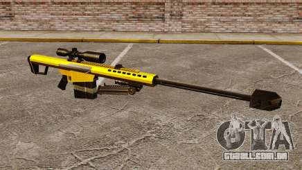 O Barrett M82 sniper rifle v3 para GTA 4