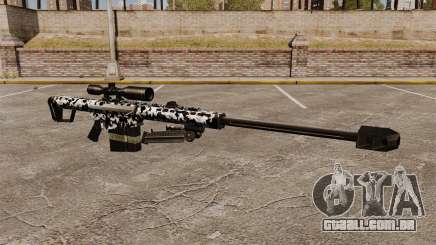 O Barrett M82 sniper rifle v16 para GTA 4