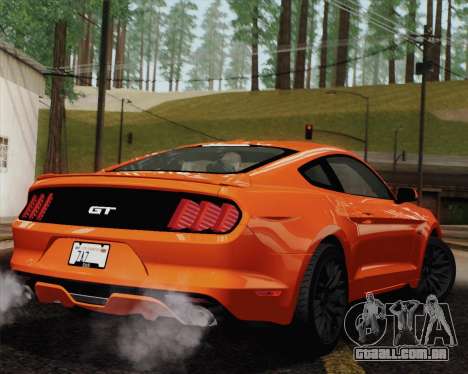 Ford Mustang GT 2015 para GTA San Andreas