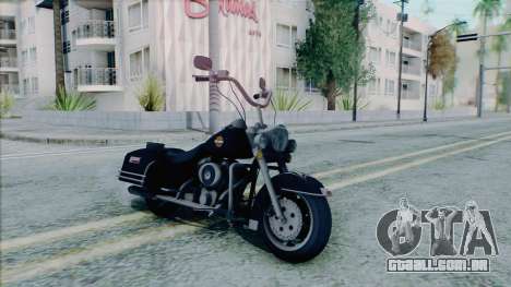 Harley Davidson Road King para GTA San Andreas