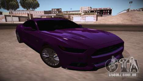 Ford Mustang GT 2015 para GTA San Andreas