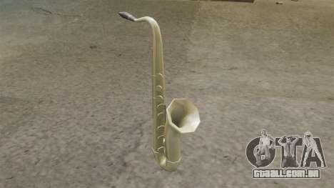 Saxofone para GTA 4