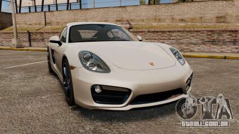 Porsche Cayman S 981C para GTA 4