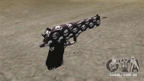 Pistola Desert Eagle crânio para GTA 4