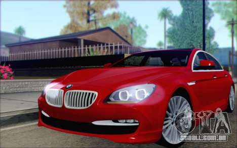 BMW 6 Gran Coupe v1.0 para GTA San Andreas