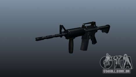 Carabina automática M4A1 Grip para GTA 4